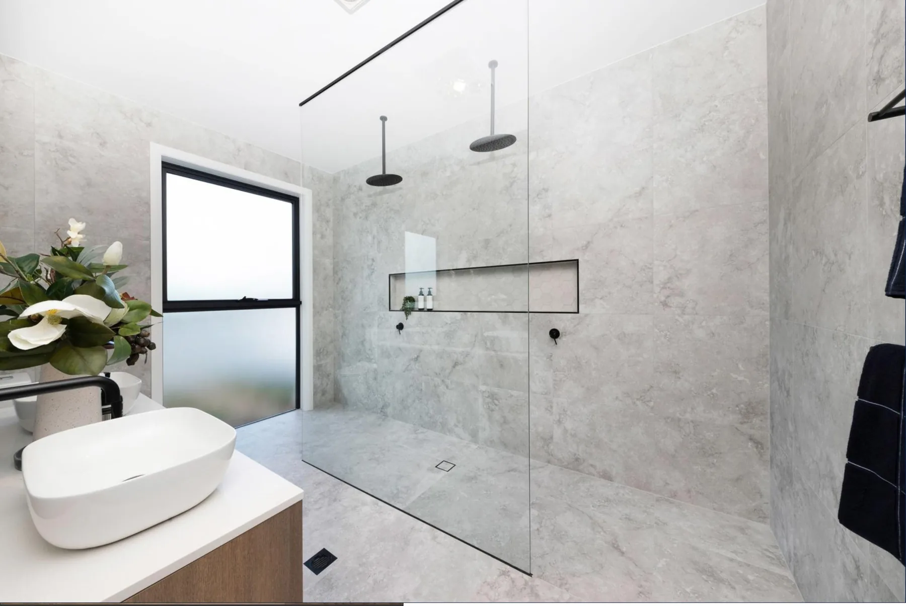 Bathroom, contemporary family home in Canberra