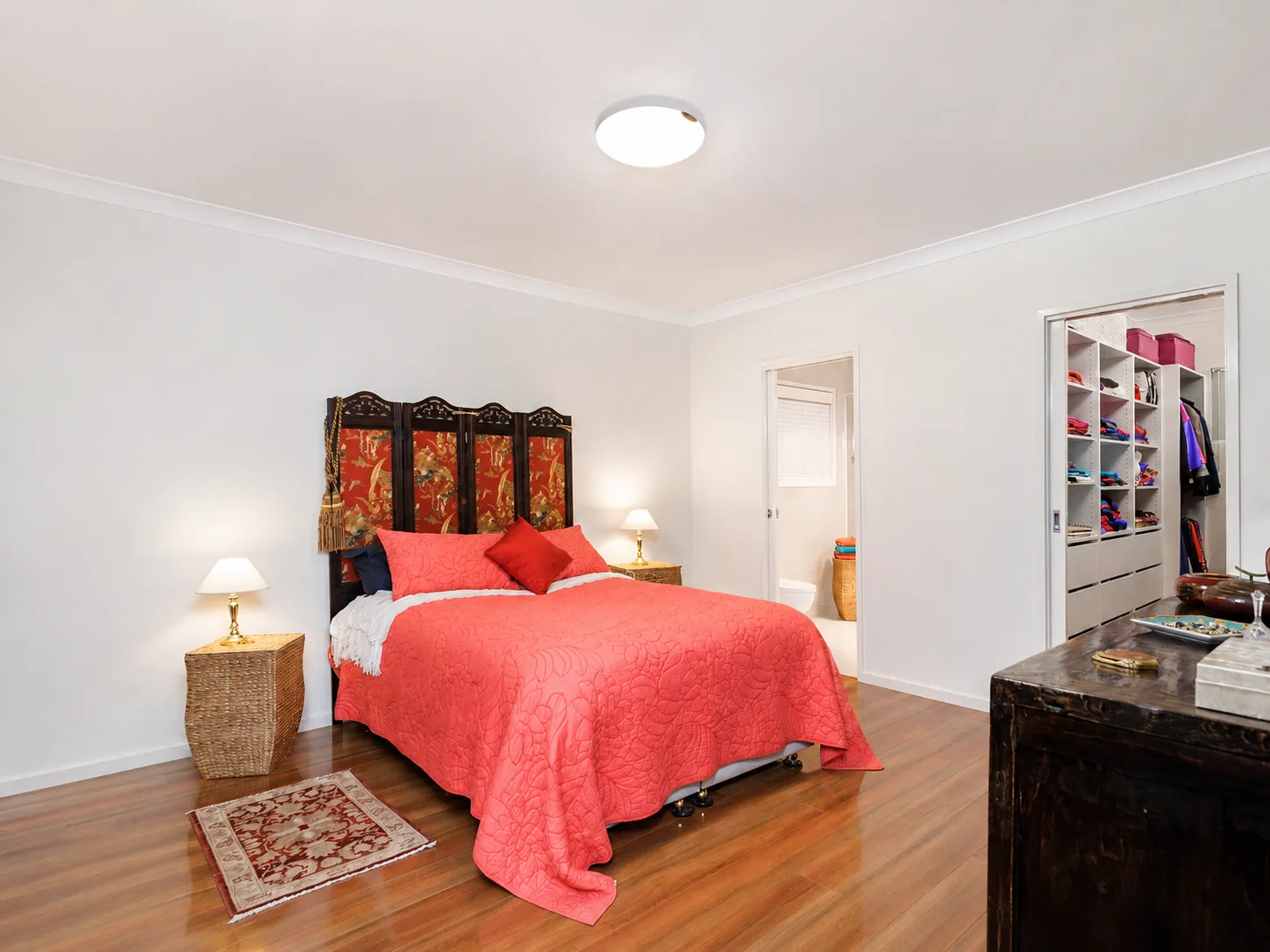 Bedroom, residential build Canberra